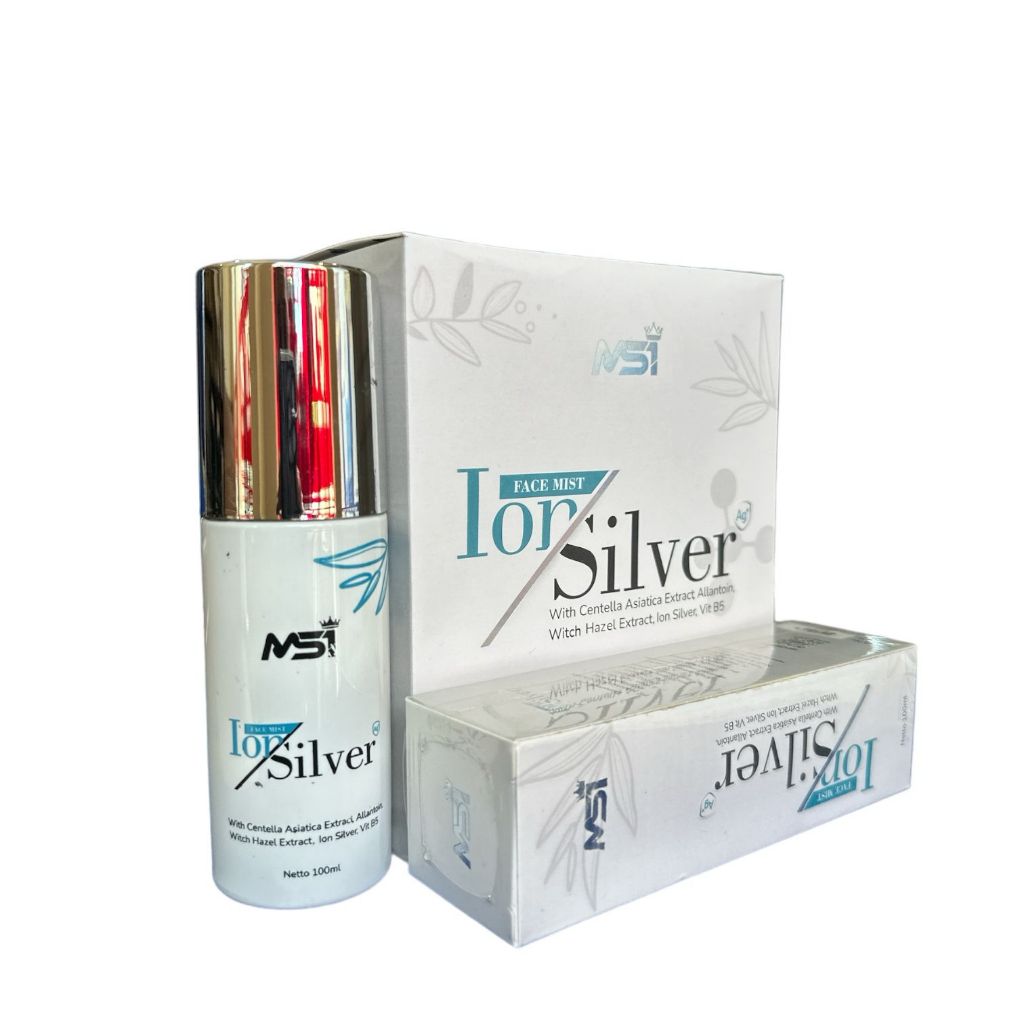 Produk Asli Msi Ion Silver perawatan Wajah Kering Kusam Jerawat Flek Hitam
