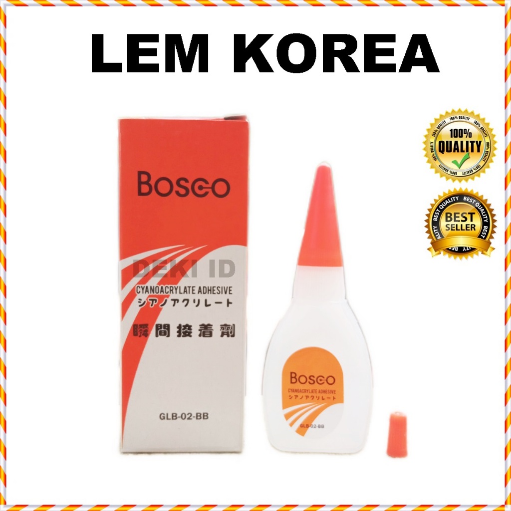 

Lem Korea Kualitas Super Rekat Perekat Glue Cair Serbaguna