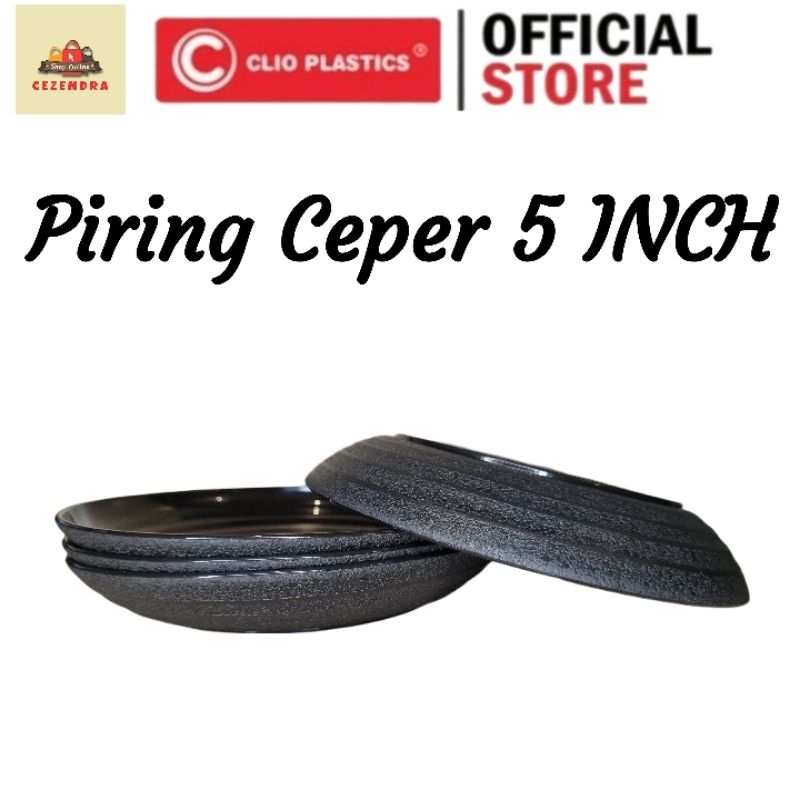 piring ceper 5 inch jepang style / 6pcs piring saus tomat sambal snack anak jepang series