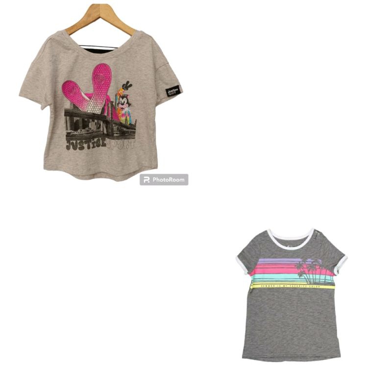 PHI192 Kaos Harian Anak Perempuan Remaja Justice