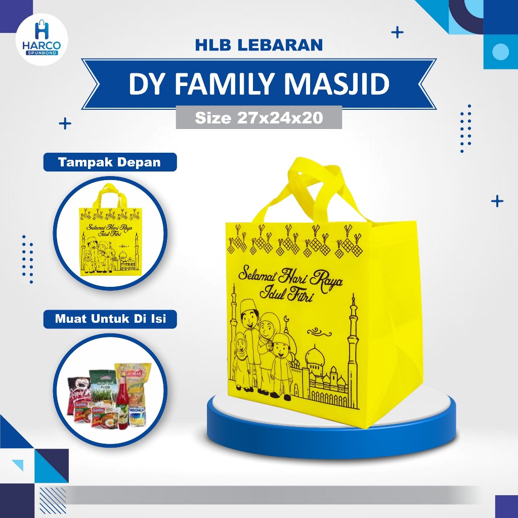 

Tas Bingkisan Lebaran Tas Goodie Bag Lebaran Tas Hampers Idul Fitri Tas Hantaran Lebaran Spunbond Tas Syukuran Idul Fitri Uk. 27x24x20
