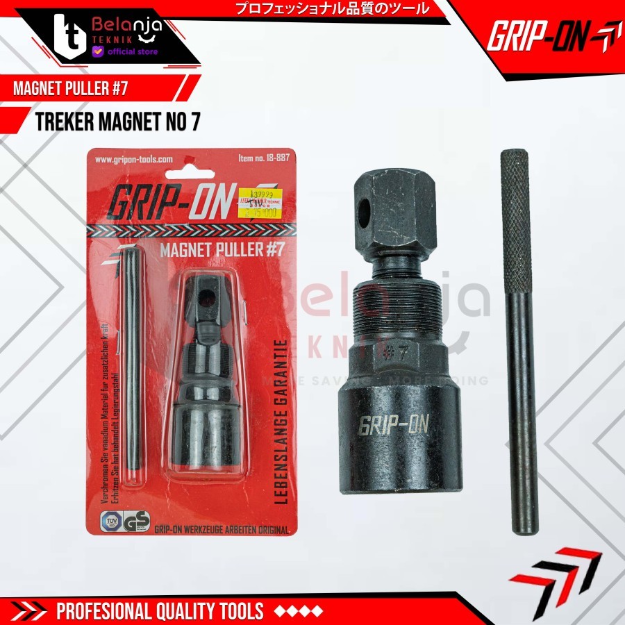 Treker Magnet Puller No. 7 Grip On Tracker Magnet Puler Sepeda Motor #7 Honda Neotech Tiger