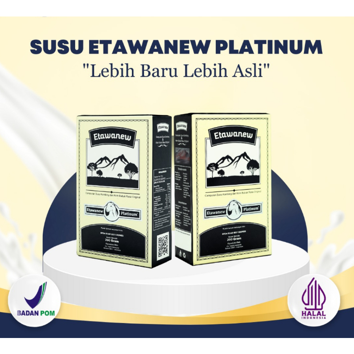 

ETAWANEW PLATINUM - Susu Kambing Etawa Atasi Sesak Nafas dan Nyeri Sendi