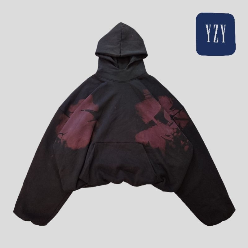Hoodie yeezy x gap x balenciaga oversize tiedye second