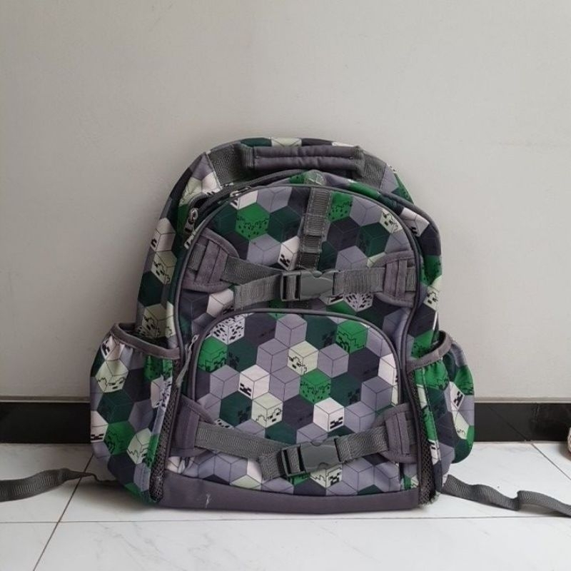 Preloved Tas Ransel Sekolah Minecraft Pottery Barn Kids