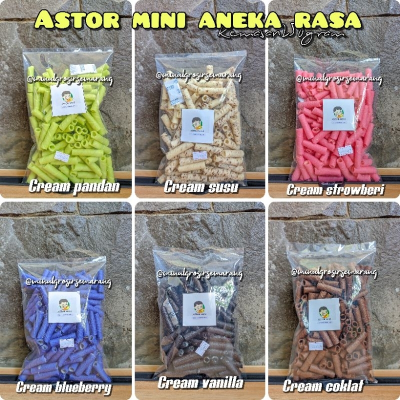 

ASTOR MINI KEMASAN 250 GRAM - 500GRAM