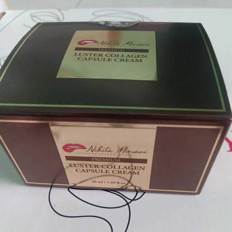 SALE NIKITA MIRZANI CREAM PREMIUM 50 GRAM LUSTER COLLAGEN CAPSULE CREAM SKINCARE ORIGINAL 100%