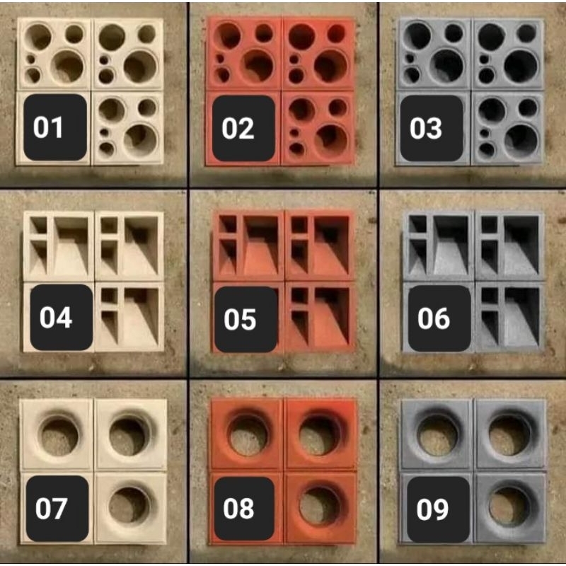 Roster beton minimalis/Loster beton modern/Roster Bestseller