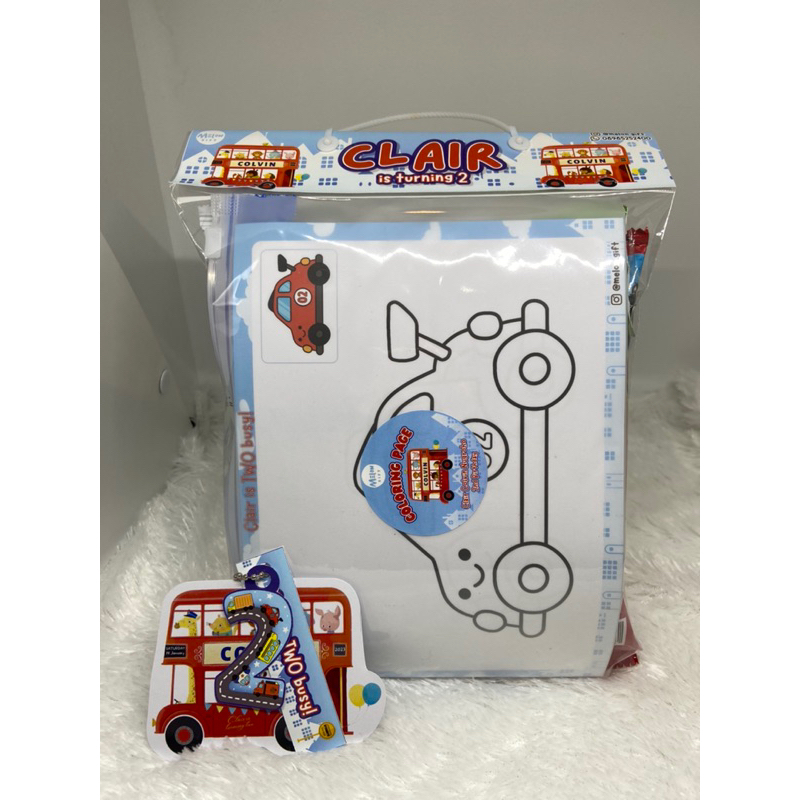 

Coloring Page Lembar Mewarnai Souvenir Ulang Tahun Anak Hampers Birthday Ultah Anak