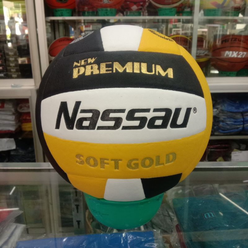 Bola Voli Nassau New Premium Soft Gold
