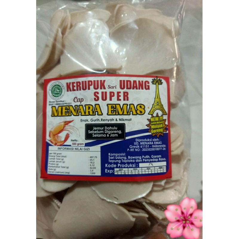 

KRUPUK Udang 1000 Gram