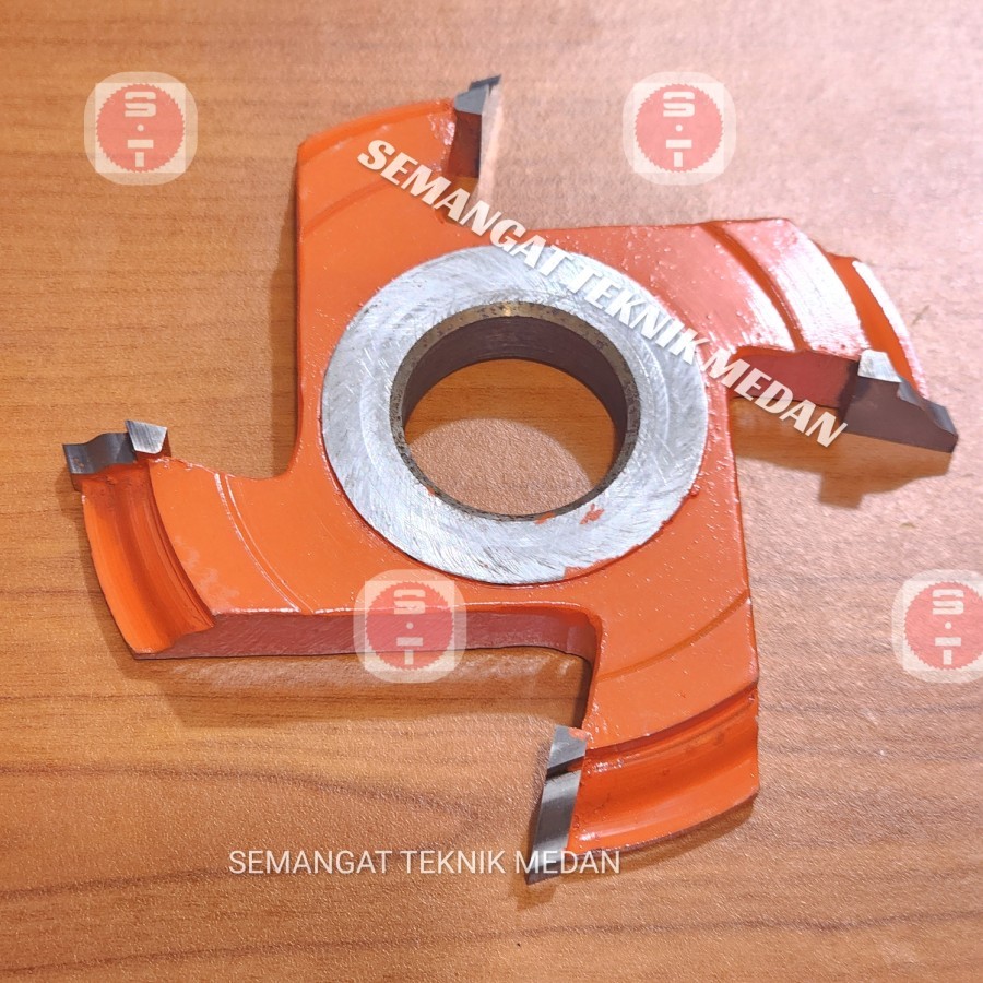 MATA PISAU PROFIL ROUTER DUDUK ALUR BUNGA ROMAN SPINDLE KAYU ATAS