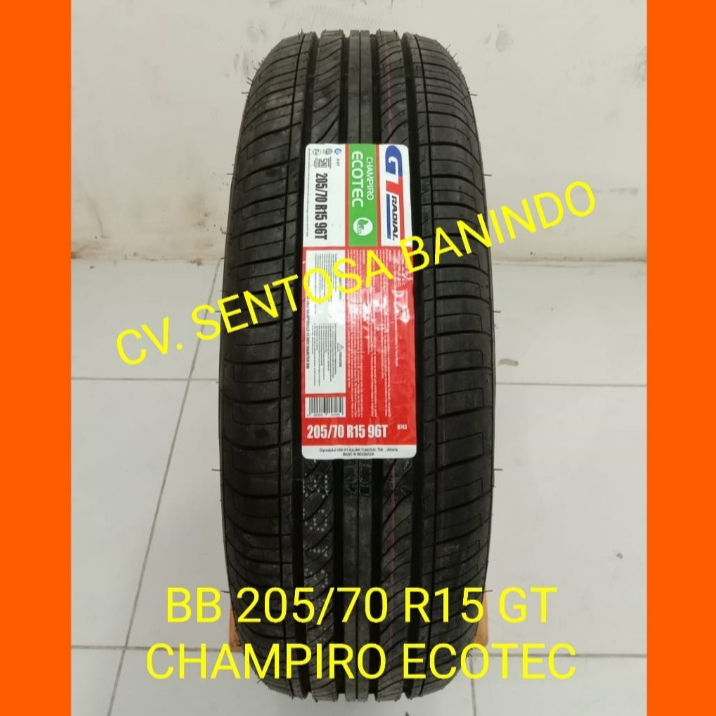 BAN BARU 205/70 R15 GT CHAMPIRO ECOTEC