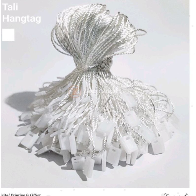 

tali label harga / Tali Hang tag Benang Nylon 1 pcs (Ready Stock) )tali harga