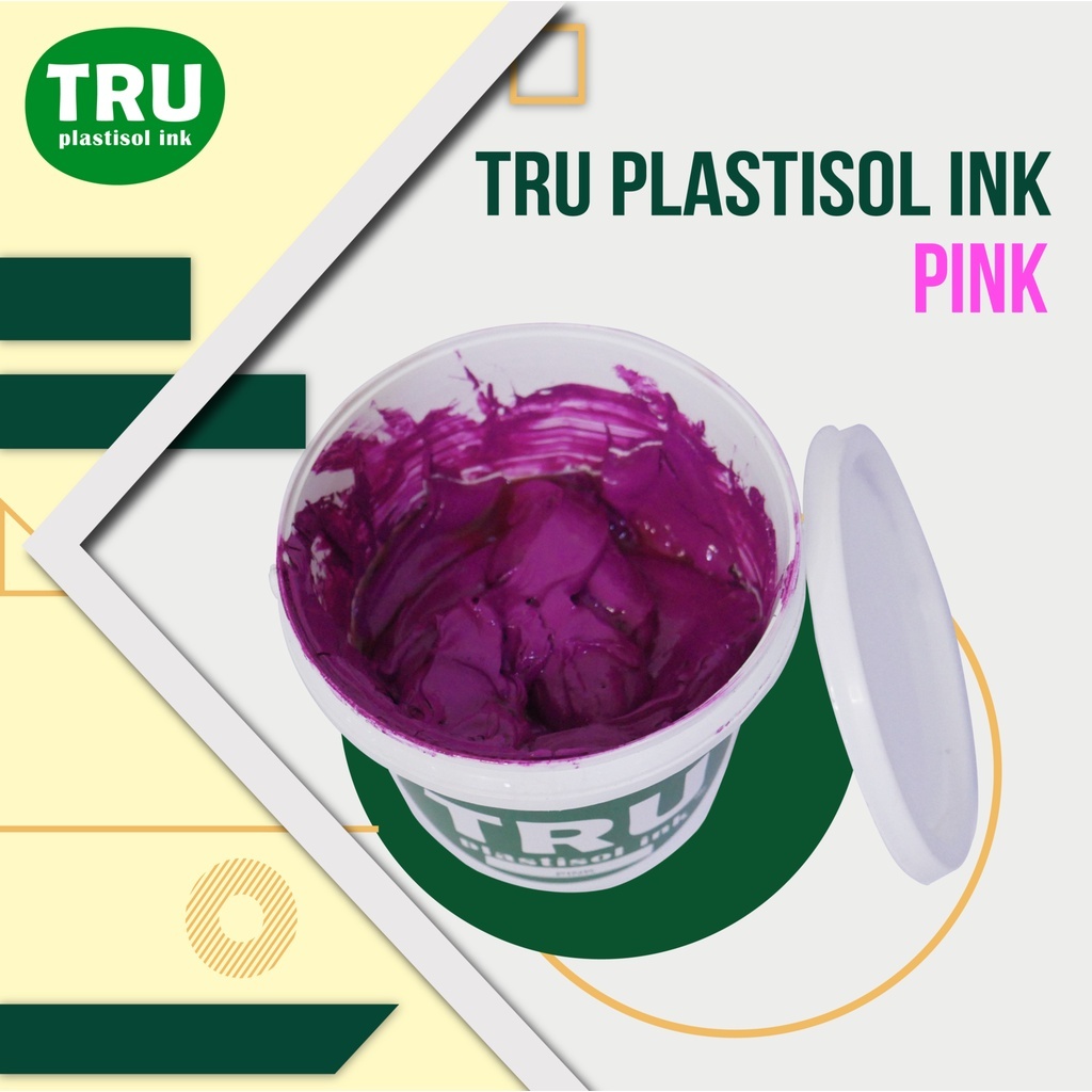 

TRU Plastisol Pink Tinta Sablon 1kg