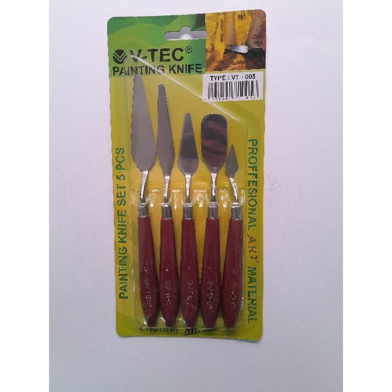 

Painting knife V-TEC set 5 pcs