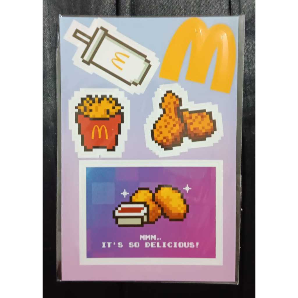 

Stickers Set special Mc Donald's Indonesia - NEW JEANS