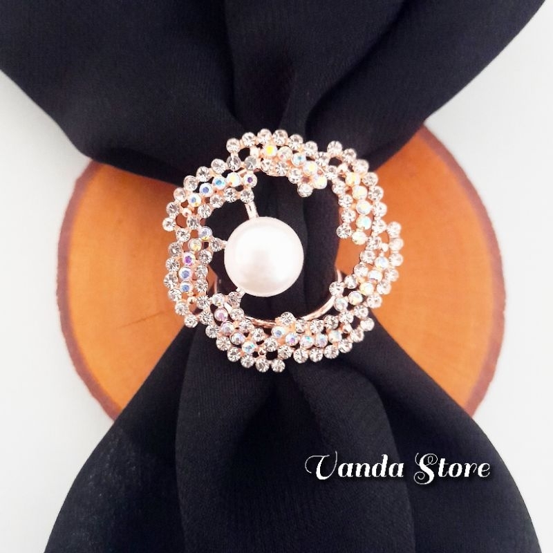 [RG GG4#2] Ring Hijab Mutiara | Ring Hijab Jilbab | Ring Cincin Kerudung