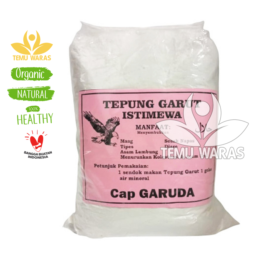 

Tepung Pati Garut 500gr Organik - Asli Gunung