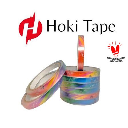 

ISOLASI SUPER CLEAR 24MMx90YARD HOKI TAPE / SOLATIP SUPER BENING / LAKBAN BENING / SELOTIP SUPER BENING 24MM x 90YARD 888 ASLI MEREK HOKI / 888 MURAH KUAT BERKUALITAS