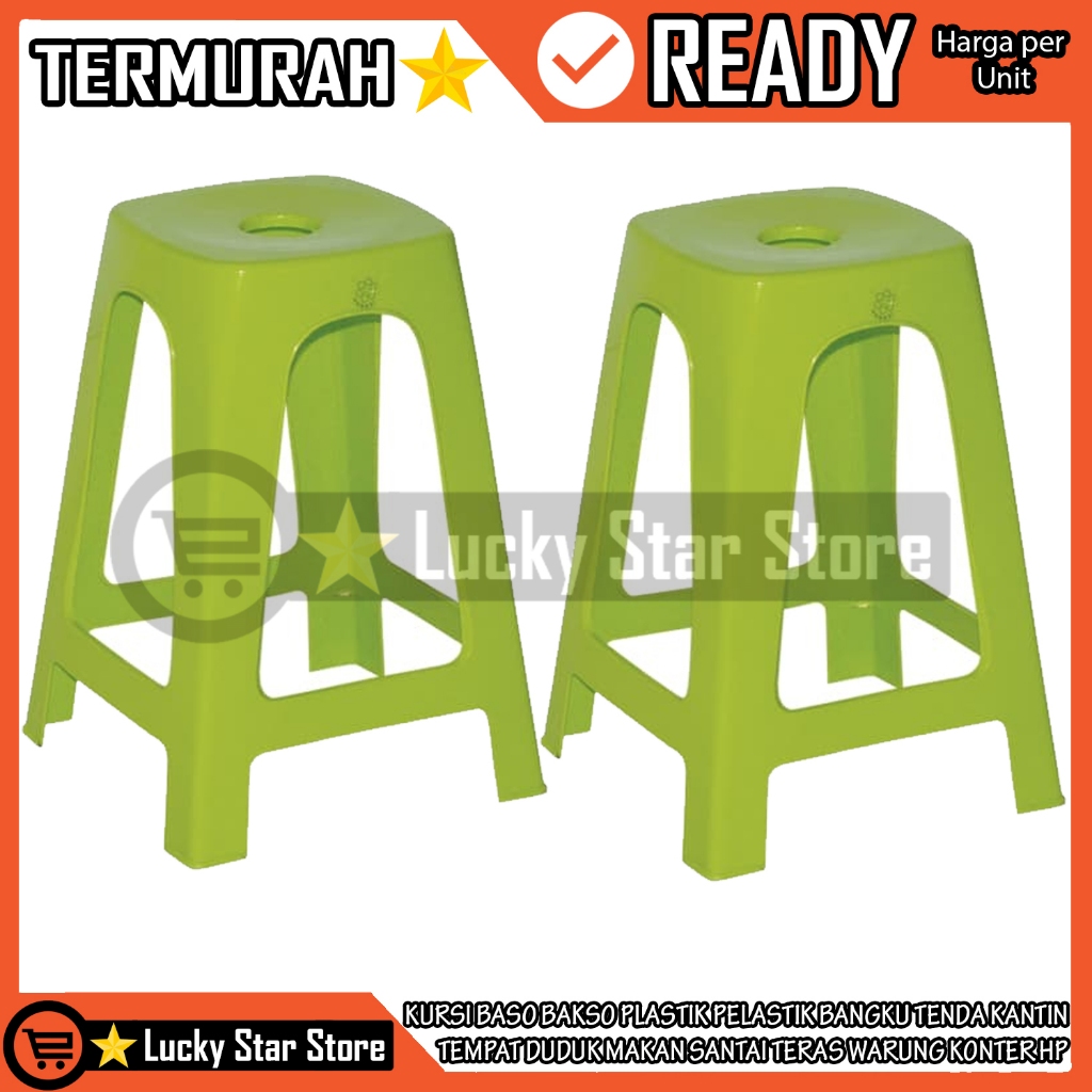BANGKU TENDA KURSI BAKSO BASO PLASTIK PELASTIK KANTIN TEMPAT DUDUK MAKAN SANTAI TERAS WARUNG COUNTER