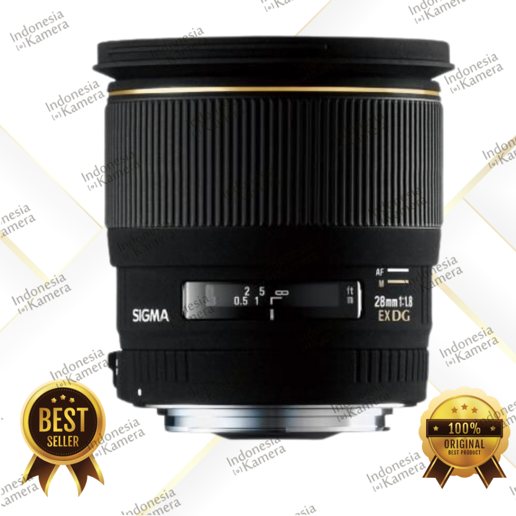 LENSA FIX SIGMA 28MM F1.8 EX DG ASP MACRO FOR CANON