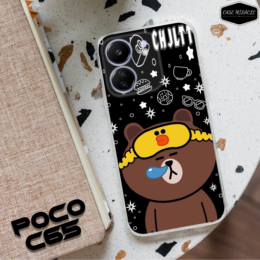 Case XIAOMI POCO C65 - Casing POCO C65 Terbaru Top One Case [ MOTIF 37 ] Cassing Hp - Silikon Hp POC