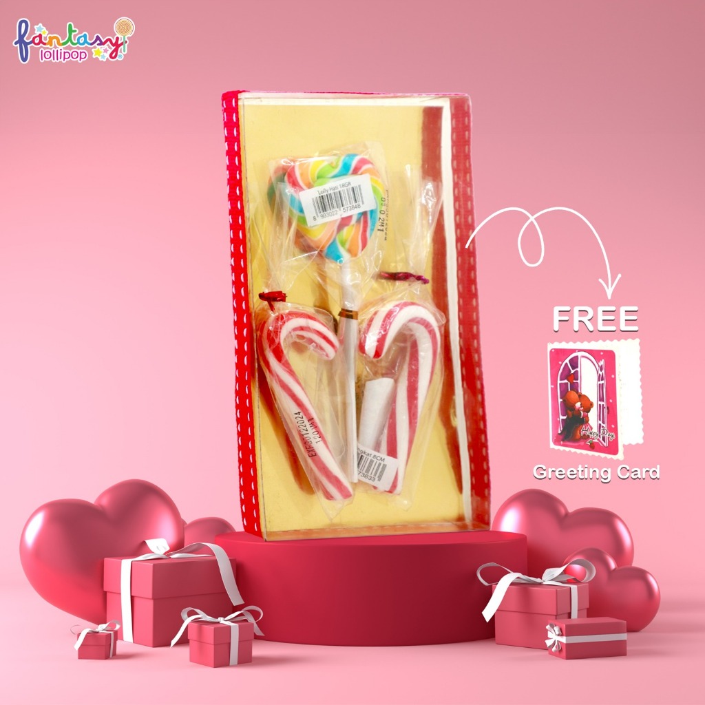 

Double Love Package Valentine - Free Greeting Card