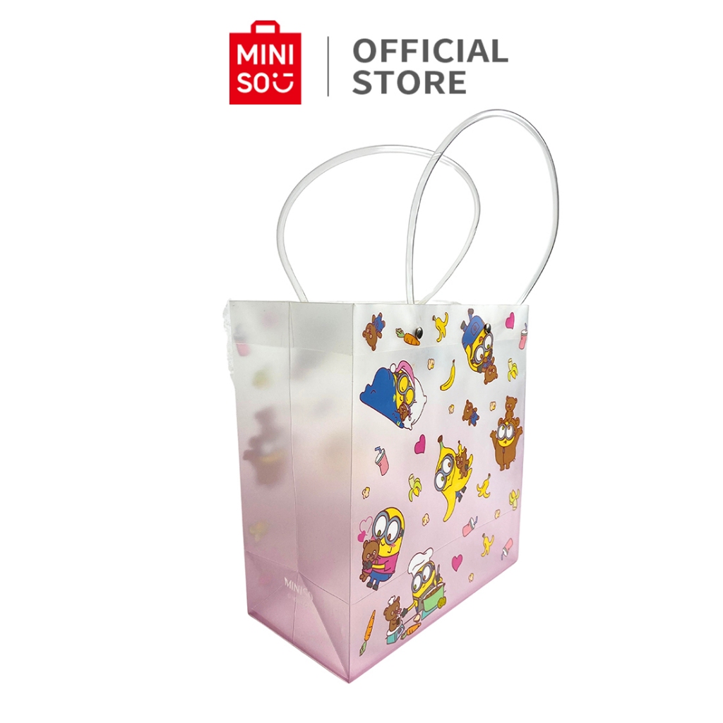 

Miniso Official Minion Series—PP Gift Bag Miniso x Minion as a gift for friends
