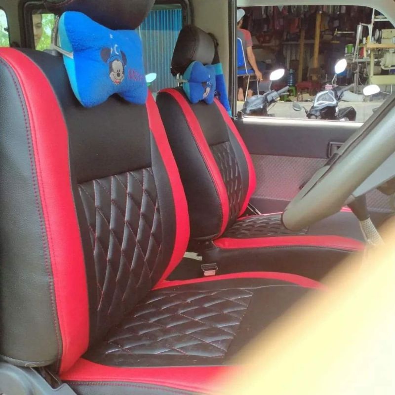 SARUNG JOK MOBIL DATSUN GO, DATSUN CROSS MURAH- 3 BARIS