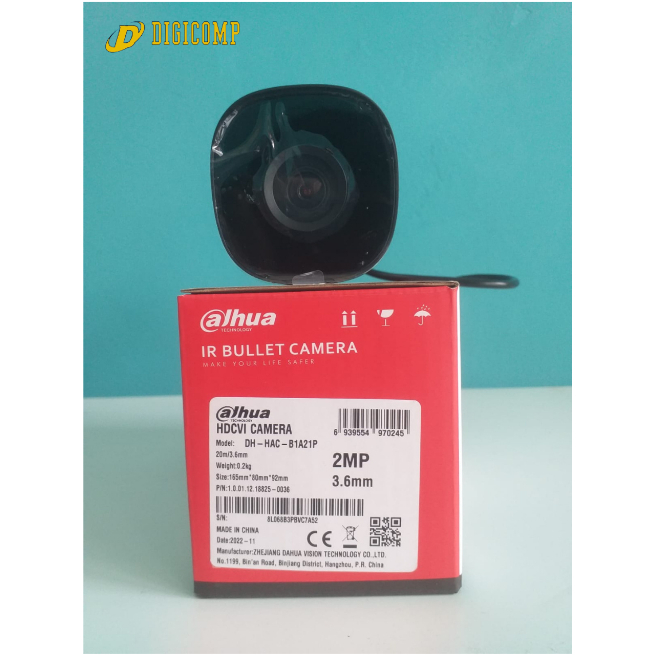 CCTV Outdoor Dahua HDCVI 2 MP IR BULLET CAMERA