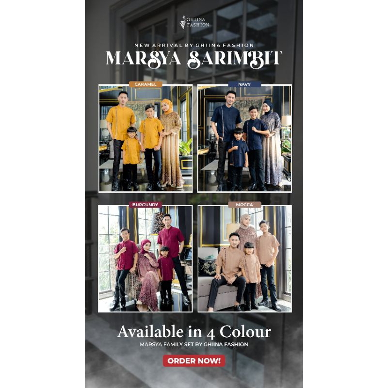 BISA COD✅MARSYA FAMSET BY GHIINA FASHION✅FAMSET 2024 ✅