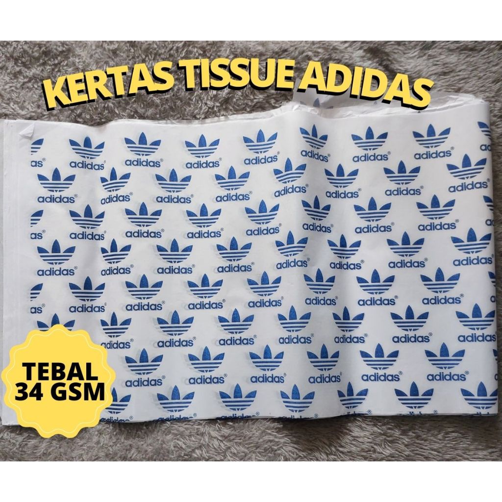 

Kertas Sepatu Tissue Paper Adidas Originals Logo