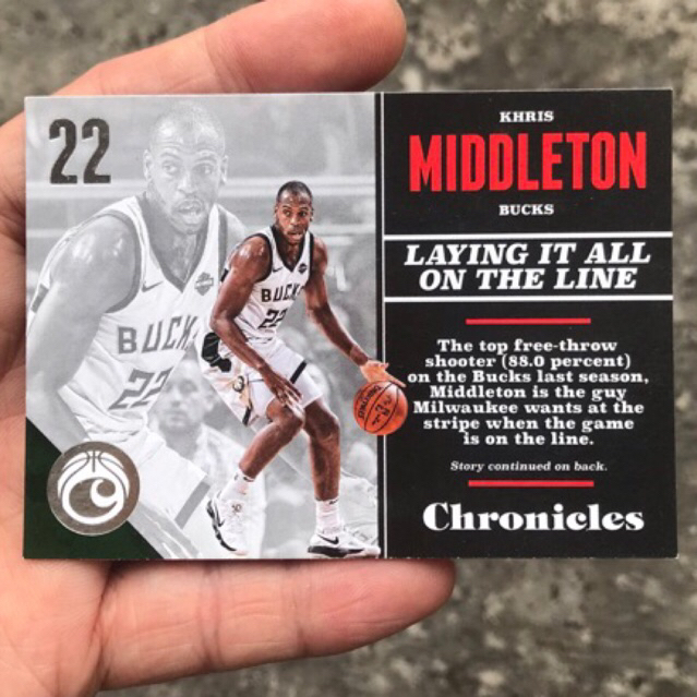 KARTU NBA KHRIS MIDDLETON CHRONICLES 2018