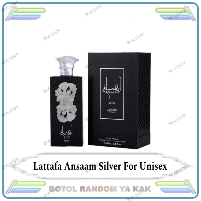 Inspired Parfum Lattafa Ansaam Silver For Unisex