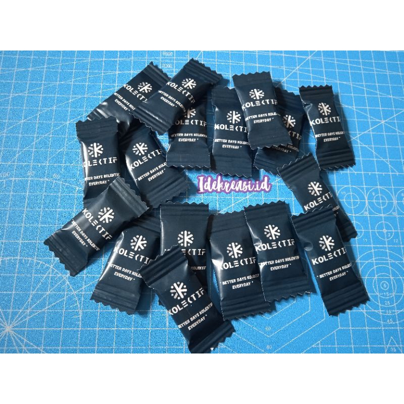 

Permen Custom / Permen Brand ( Free Custom / Design) Harga Per Set 25pcs.