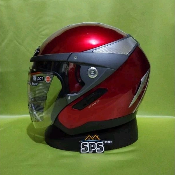 HELM INK METALICO RED GLOSSY