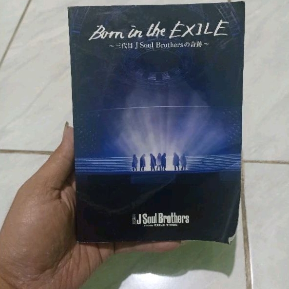 Buku album j soul brother born to the exile J-pop japan idol  bukan k-pop korea idol