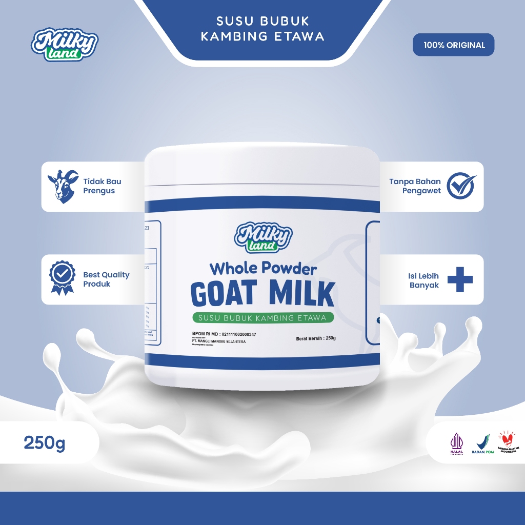 

Susu Kambing Etawa Original 250gr