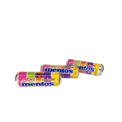 Mentos Mini Roll Rainbow - Netto