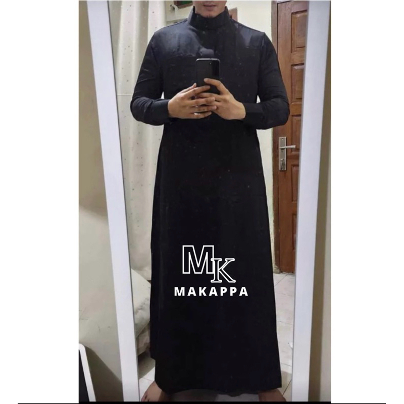 TERBARU CUCI GUDANG Thobe/Jubah Makappa Model Slimfit Premium