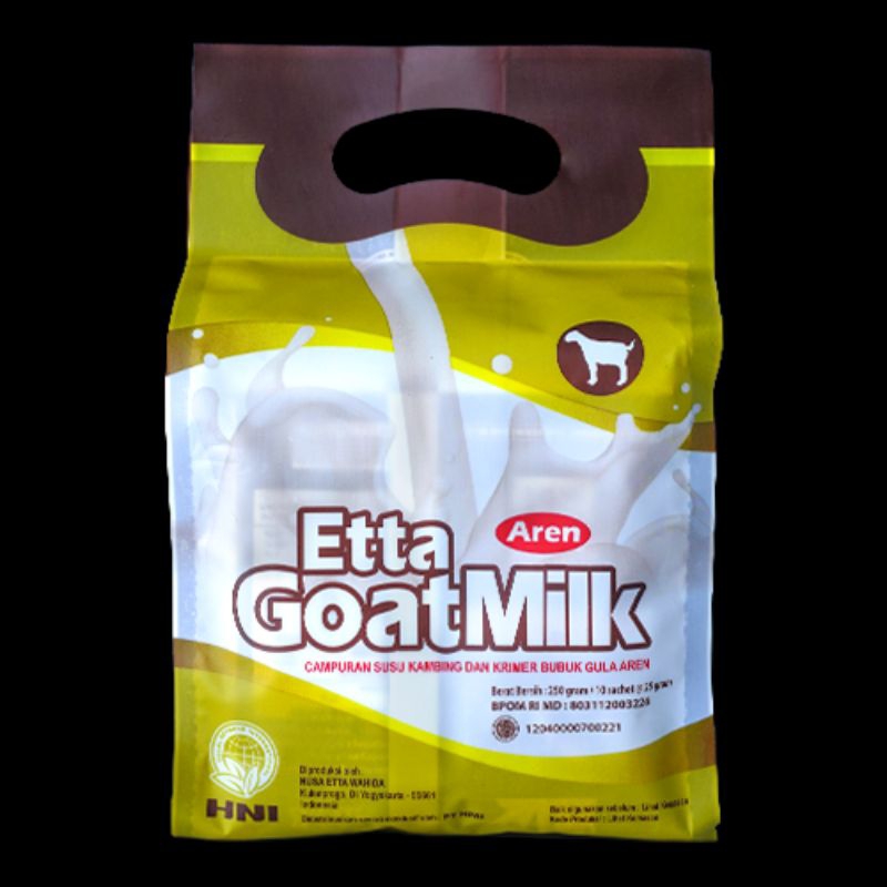 

EGM HNI - Susu Etta Goat Milk HNI HPAI - Gula Aren