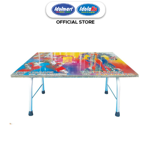 IDOLMART Meja Belajar Anak Lipat Karakter