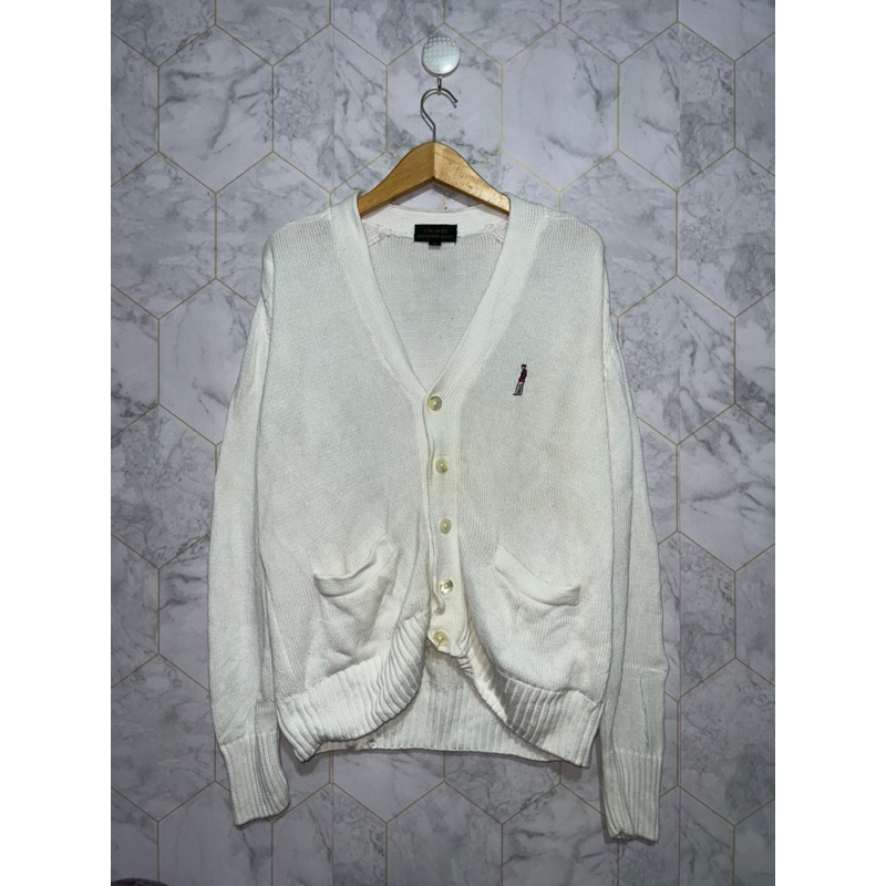 cardigan rajut putih alexander julian