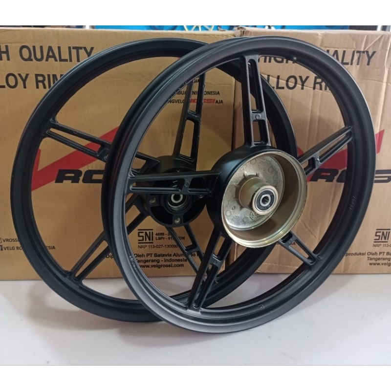 VELG MOTOR YAMAHA JUPITER Z/VEGA R NEW/JUPITER MX OLD/V ROSSI UK RING 17 SEPASANG