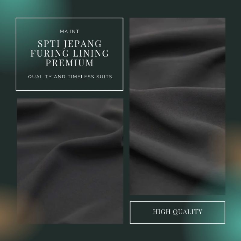 Kain Furing Lining Premium SPTI Jepang Super Soft Bahan Hijab Dan Jilbab