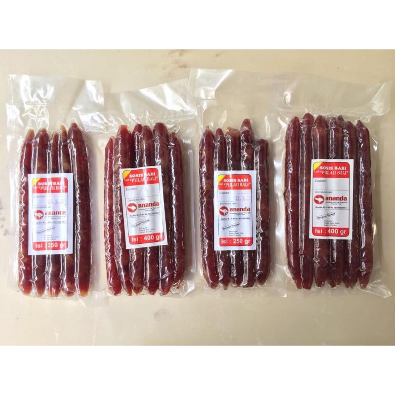 

SOSIS LAPCHIONG / SOSIS BABI BALI - ORIGINAL 250 G