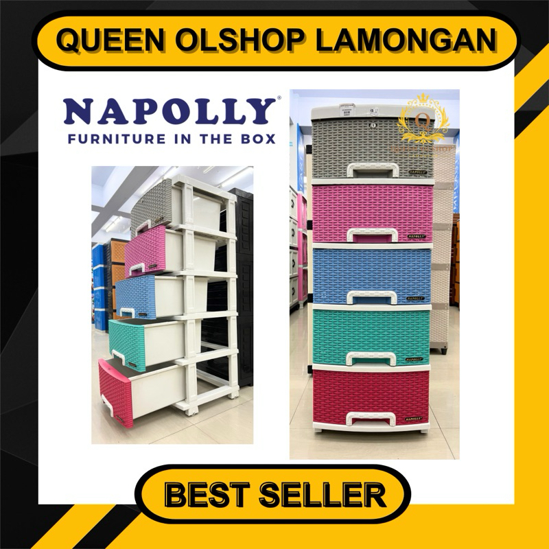 [PROMO] Lemari Laci Napolly Contan BB 400 / 500 K1