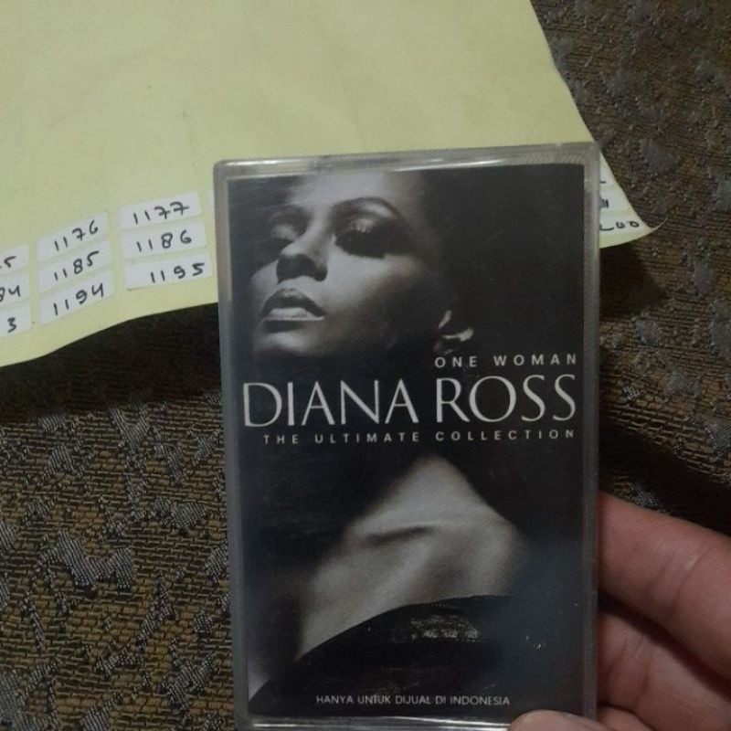 kaset pita diana ross one woman the ultimate collection (1170)