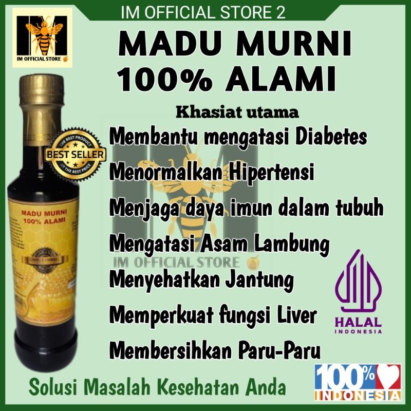 

Madu murni 100% alami bagus untuk kesehatan